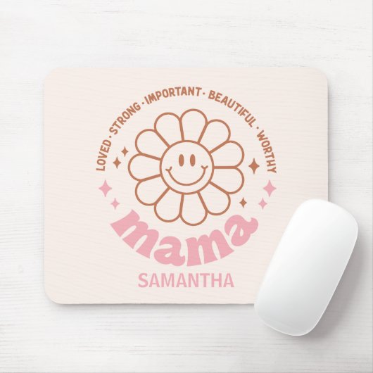 Floral Mama Mousepad (Mit Mouse)