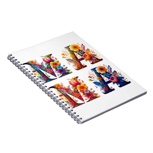 Floral MAMA Notizblock (Rechte Seite)