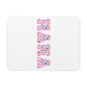 Floral Mama Retro Mama Boho Mutter Magnet (Horizontal)