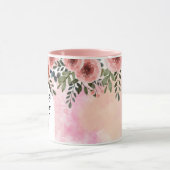 Floral Mama Typography Design Tasse (Zentrum)