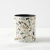Floral Mama Typography Design Tasse (Zentrum)