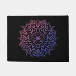 Floral Mandala Blume Yoga Fußmatte