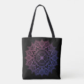 Floral Mandala Blume Yoga Tasche (Rückseite)