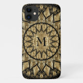 Floral Mandala Case-Mate iPhone Hülle (Rückseite)