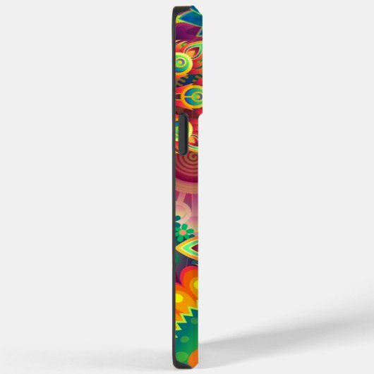 Floral Mandala Collage Psychedelic Case-Mate iPhone Hülle (Rückseite / Rechts)