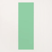 Floral Mandala Green Yogamatte (Rückseite)