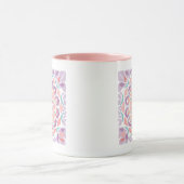 Floral Mandala Lavender Tasse (Zentrum)