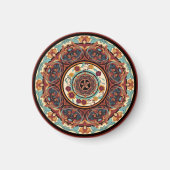 Floral Mandala Magnet (Vorne)