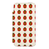 Floral Mandala Pattern Incipio iPhone Geldbeutel-Hülle (Folio Vorderseite)