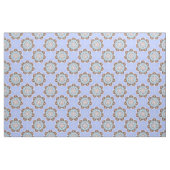 Floral Mandala Tile in Light Blue Stoff (Fat Quarter (45,7 x 55,9 cm))