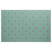 Floral Mandala Tile in Mint & Lavender Stoff (Fat Quarter (45,7 x 55,9 cm))
