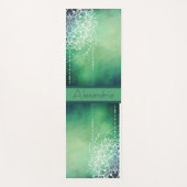 Floral Mandala Yogamatte (Vorderseite)