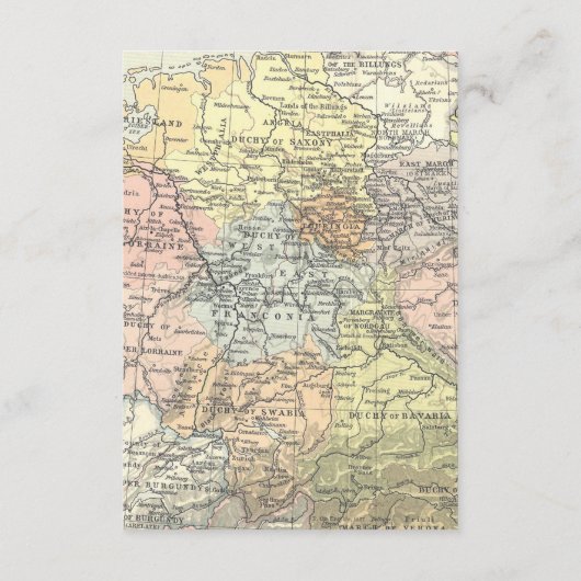 Floral Map Reiseabenteuerbücher für Baby Girl Begleitkarte (Rückseite)