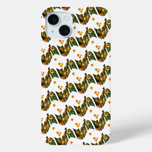 Floral Maria Name, Case-Mate iPhone Hülle (Rückseite)