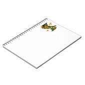 Floral Maria Name, Notebook Notizblock (Linke Seite)