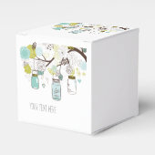 Floral Mason Jars Geschenkschachtel (Vorderseite)