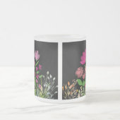 floral mattglastasse (Mittel)