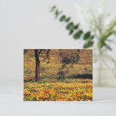 Floral Meadow Postkarte (Stehend Vorderseite)