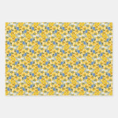 Floral Medley Geschenkpapier Set (Vorderseite)