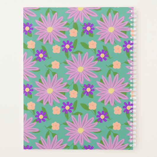 Floral Medley Planer (Rückseite)