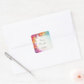 Floral Mendhi bevorzugt Aufkleber (Umschlag)