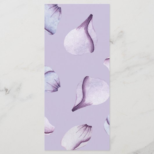 floral menükarte (Rückseite)