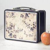 Floral Metal Lunch Box (Beispiel)