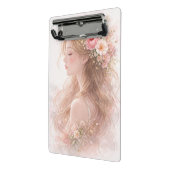Floral Mini Clipboard | Aesthetic Woman Klemmbrett (Gewinkelt2)