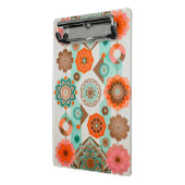 Floral Mini Klemmbrett (Gewinkelt2)