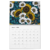 Floral mix Calendar Kalender (Mär 2026)