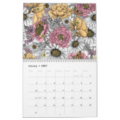 Floral mix Calendar Kalender (Jan 2027)