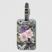 Floral Mix Gepäckanhänger (Vorderseite Vertikal)