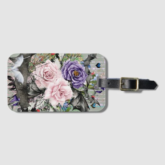 Floral Mix Gepäckanhänger (Vorderseite (Horizontal))