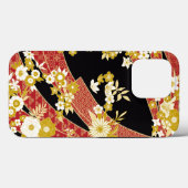 Floral Mix Kimono Pattern Case-Mate iPhone Hülle (Rückseite (Horizontal))