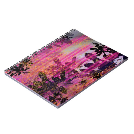 Floral Mix Spiral Notebook Notizblock (Linke Seite)