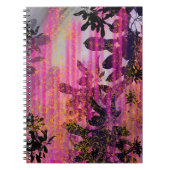 Floral Mix Spiral Notebook Notizblock (Vorderseite)