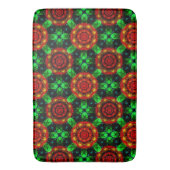 Floral Modern Boho Elegant Abstract Pattern #504 Badematte (Vorderseite Vertikal)