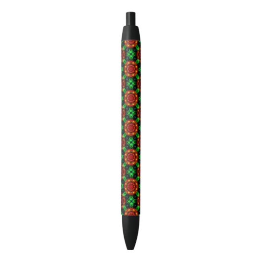 Floral Modern Boho Elegant Abstract Pattern #504 Kugelschreiber (Vorderseite Vertikal)