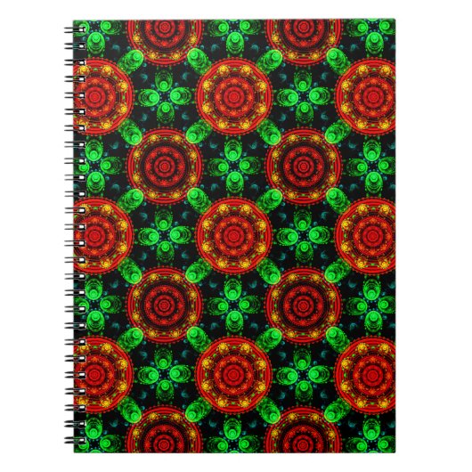 Floral Modern Boho Elegant Abstract Pattern #504 Notizblock (Vorderseite)