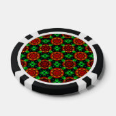 Floral Modern Boho Elegant Abstract Pattern #504 Pokerchips (Einzeln)