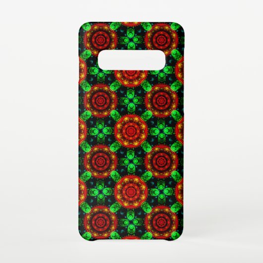 Floral Modern Boho Elegant Abstract Pattern #504 Samsung Galaxy Hülle (Rückseite)