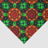 Floral Modern Boho Elegant Abstract Pattern #504 Seidenpapier (Ausschnitt)