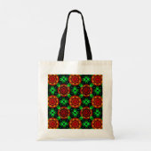 Floral Modern Boho Elegant Abstract Pattern #504 Tragetasche (Rückseite)