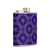 Floral Modern Boho Elegant Abstract Pattern #505 Flachmann (Rechts)