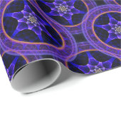 Floral Modern Boho Elegant Abstract Pattern #505 Geschenkpapier (Rolleneckpunkt)