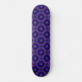 Floral Modern Boho Elegant Abstract Pattern #505 Skateboard (Vorderseite)