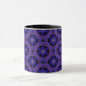 Floral Modern Boho Elegant Abstract Pattern #505 Tasse (Zentrum)