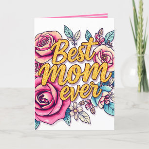 Floral Modern Luxus Geschenksammlung Karte