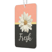 Floral Modern Trendy Autolufterfrischer (Links)