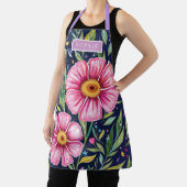 Floral Modern Wildflowers Girly Elegant Stylish Schürze (InSitu)
